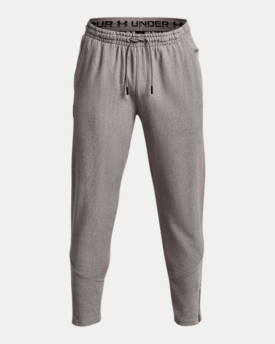 Pantalon fuselé UA Ottoman Fleece pour homme, Gray, pdpMainDesktop image number 4